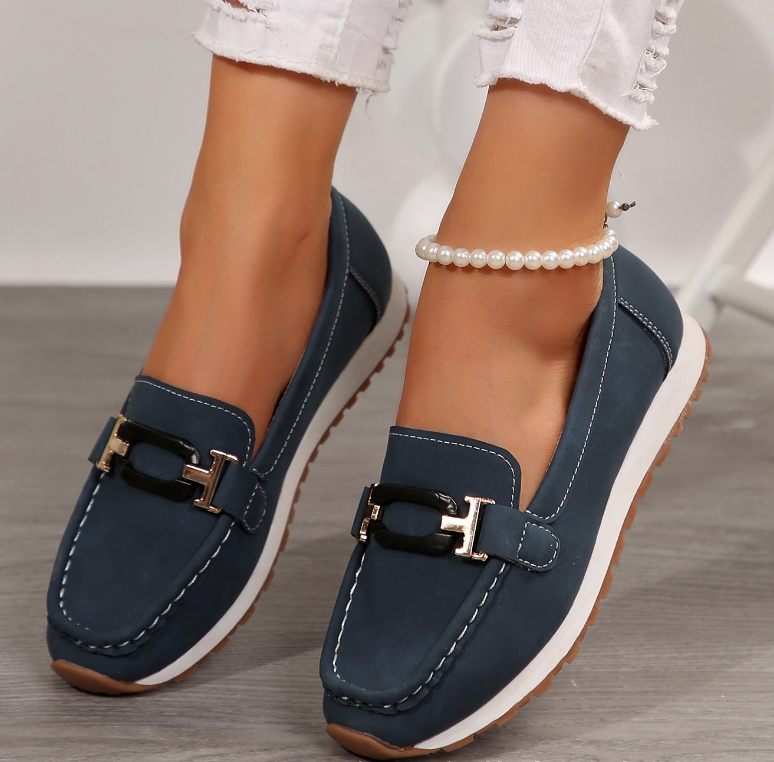 Emily - Loafers met Kettinggesp