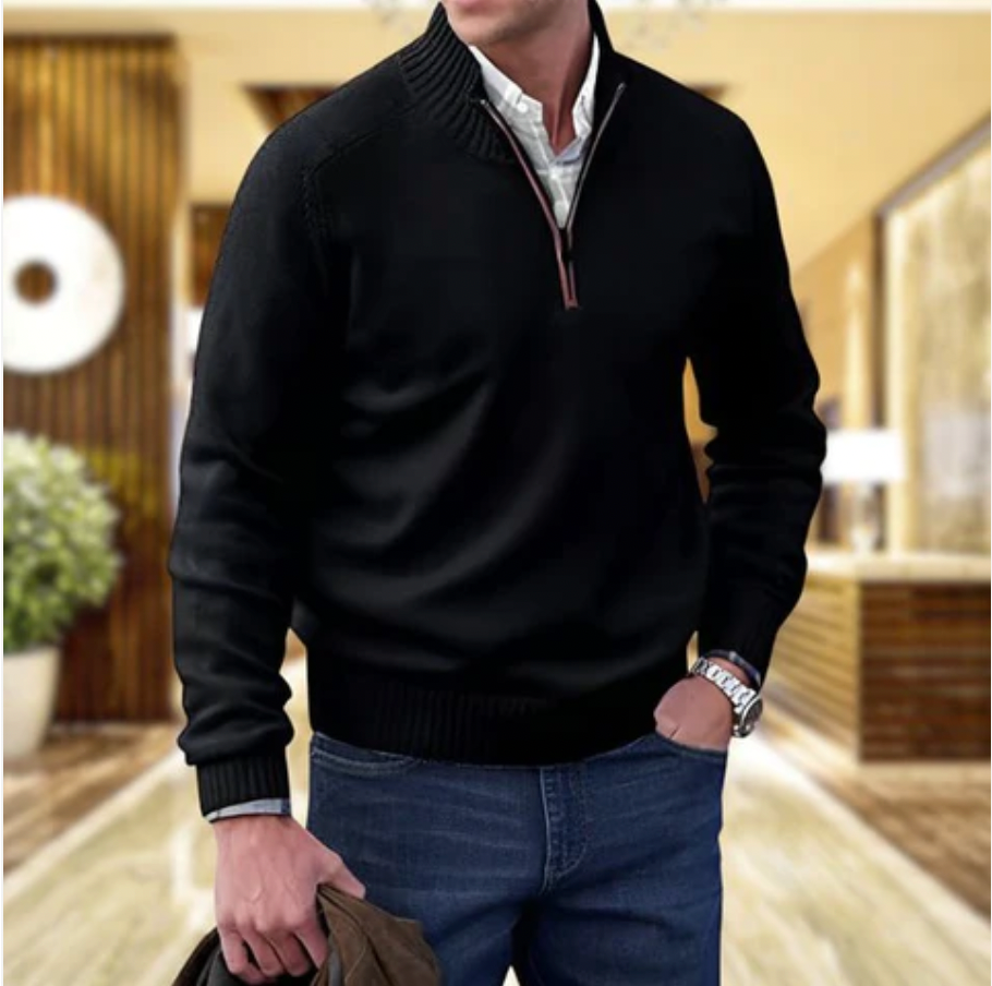 Van Meren Mode | Moderne Zip Trui