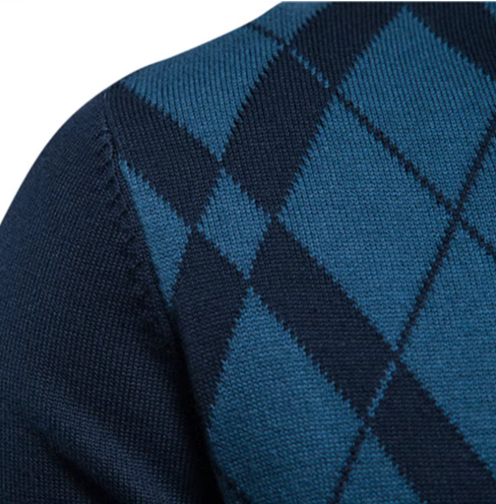 Van Meren Mode | Half-Zip Herentrui