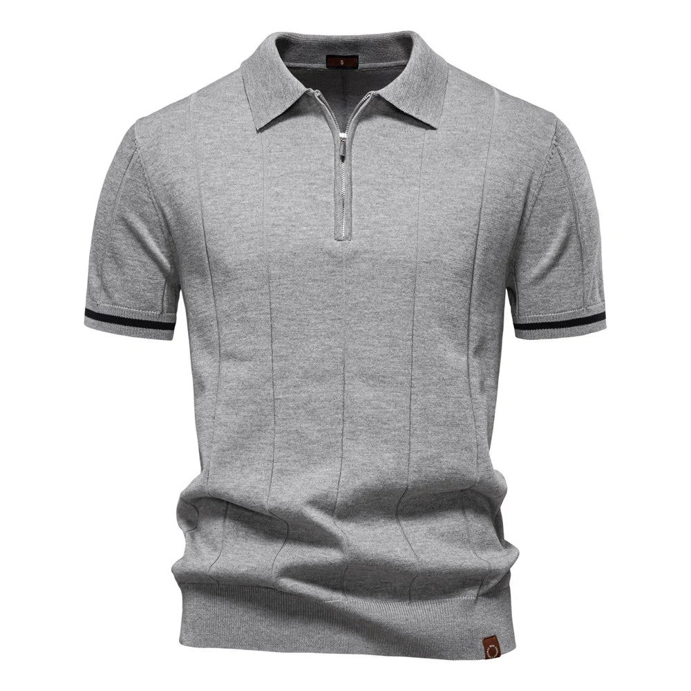 Van Meren Mode | Zomerse Polo met Rits