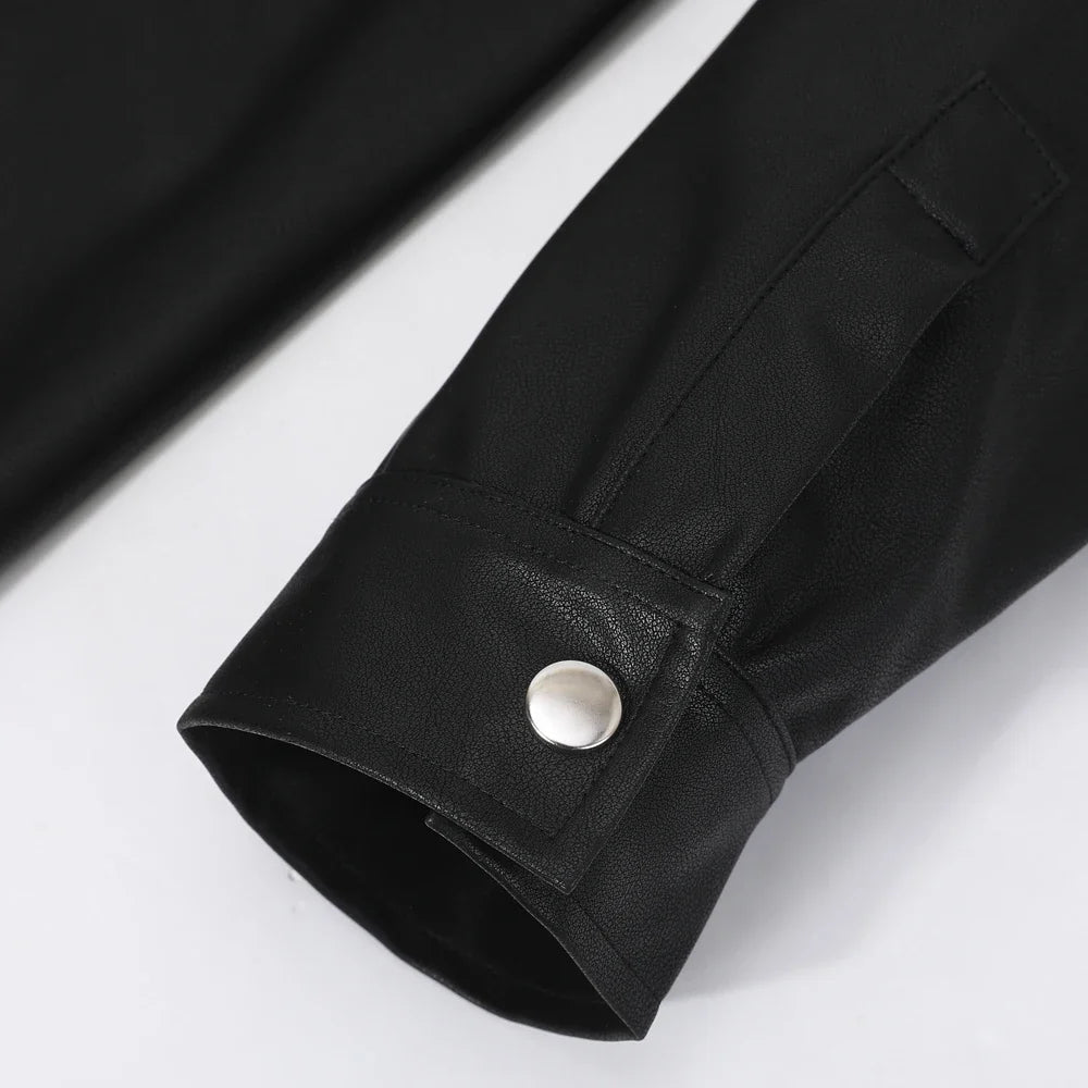 Van Meren Mode | Leren Long Sleeve