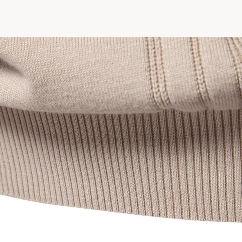 Van Meren Mode | Katoenen Herentrui Met Streepdesign