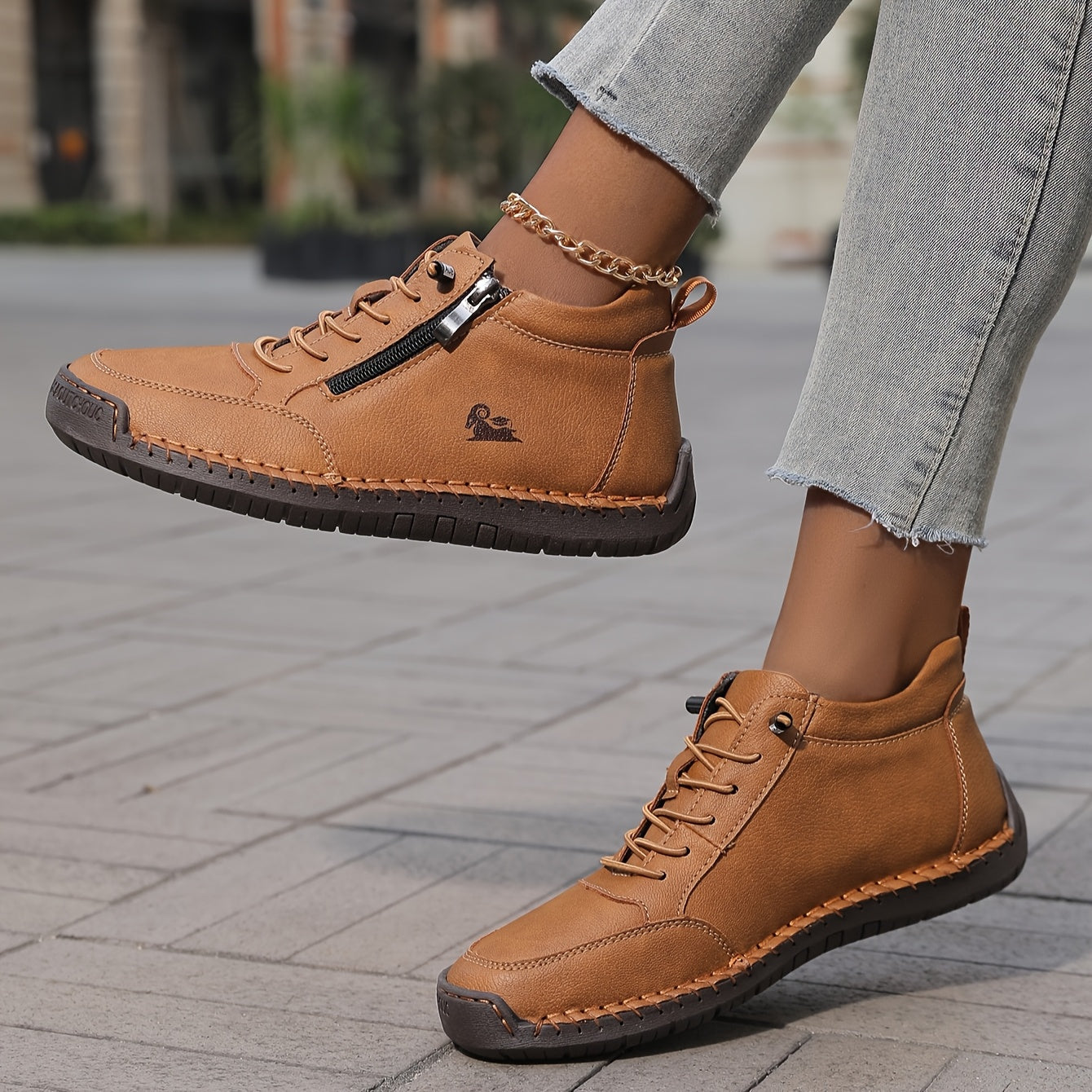 Helena | Zip-Up Comfort Shoes