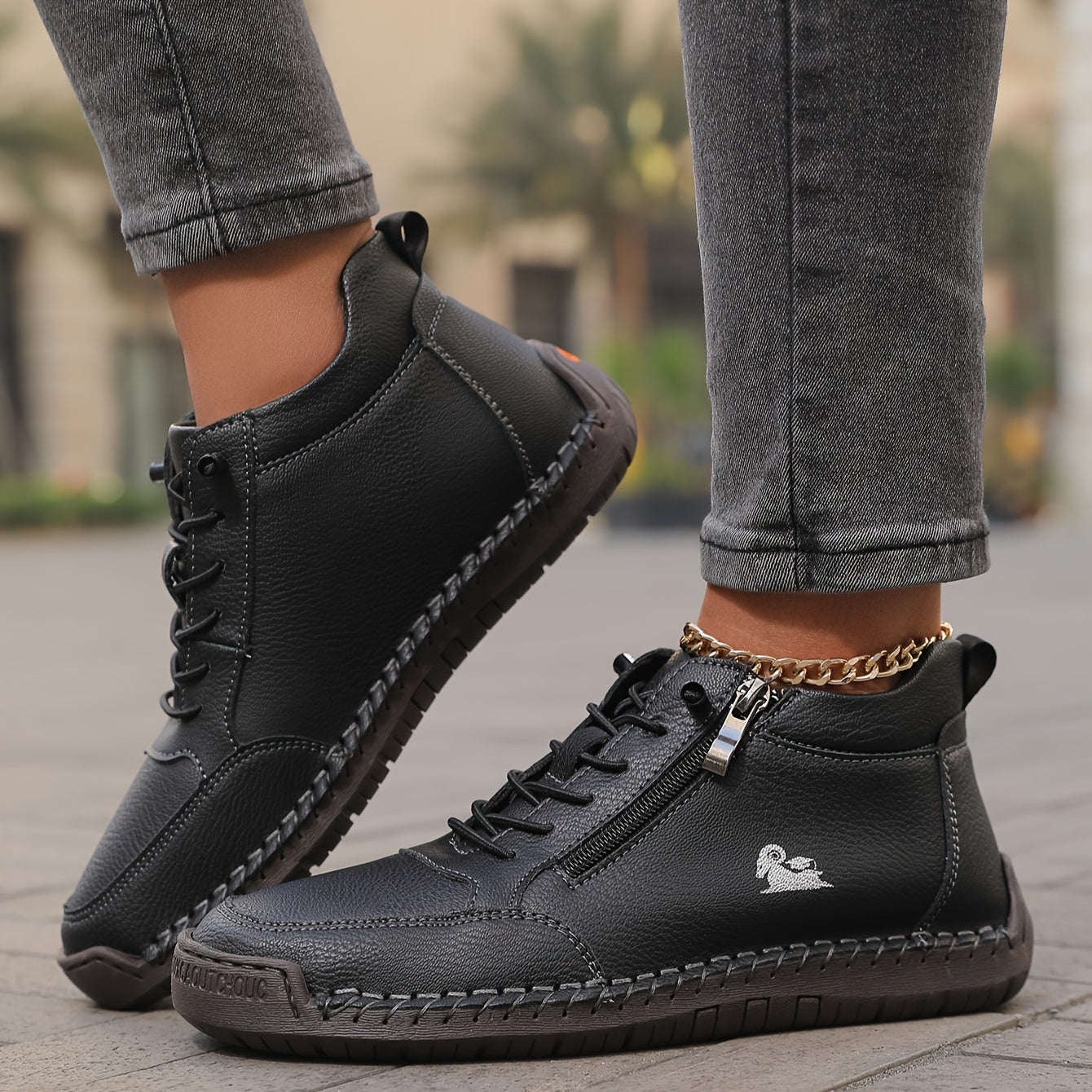 Helena | Zip-Up Comfort Shoes