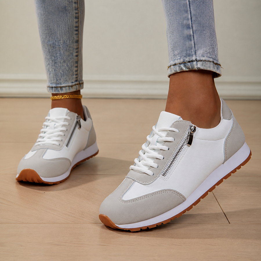 Zara - Sneakers met Veters en Rits