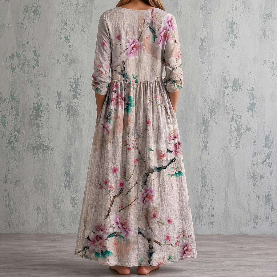 CAROLINE™ | FLORAL SUMMER DRESS