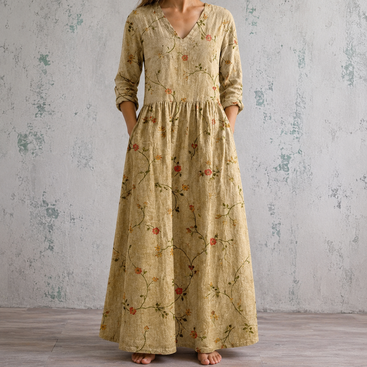 ERICA™ | FLORAL SUMMER DRESS