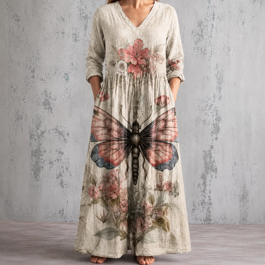 EVELYN™ | FLORAL SUMMER DRESS