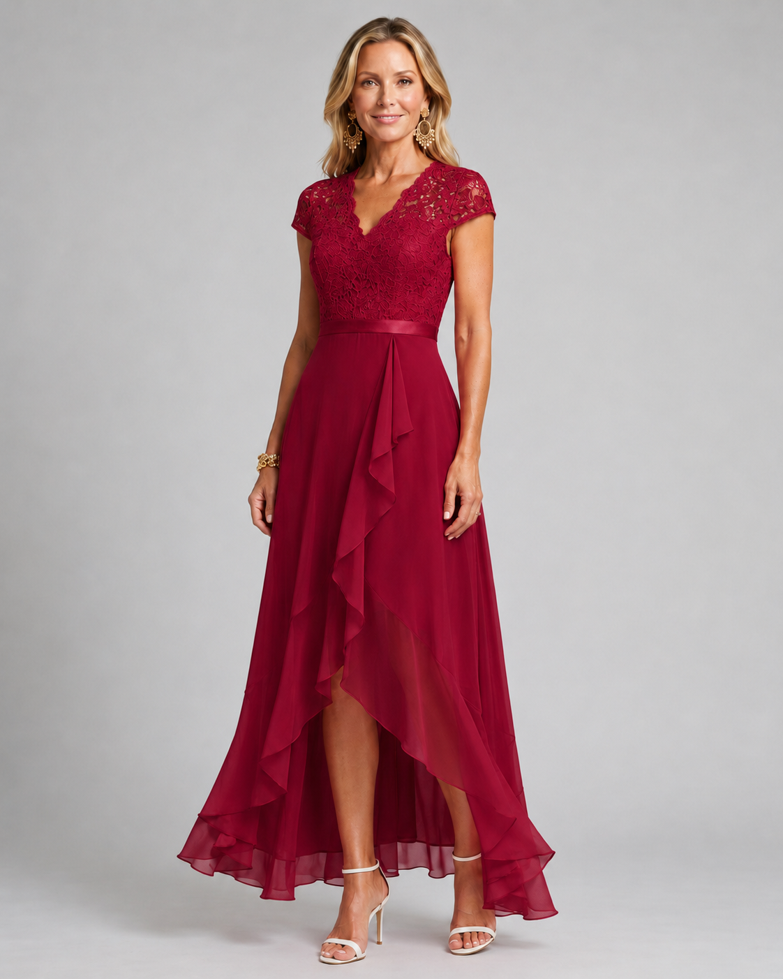 Celeste - Lace Evening Dress