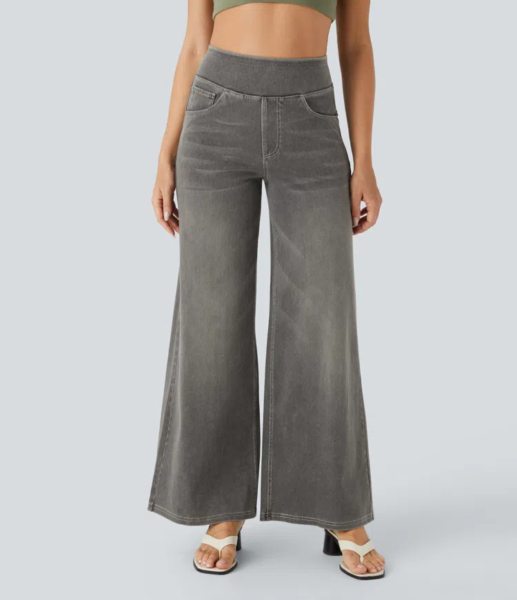 Van Meren Mode | Comfortabele jeans met hoge taille