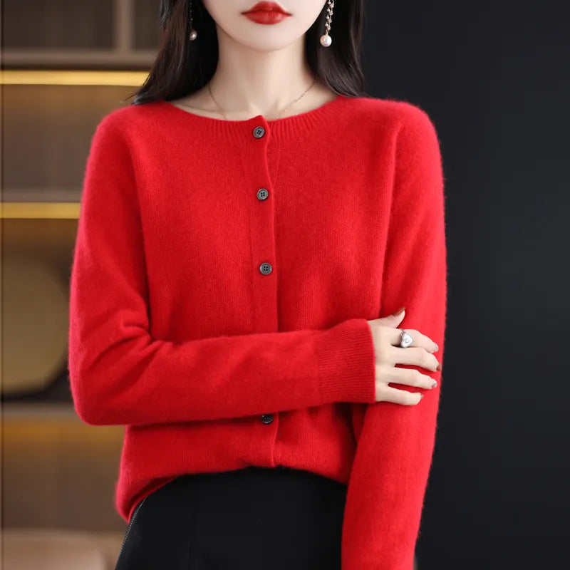 Van Meren Mode | Elegante Knoopjes Cardigan