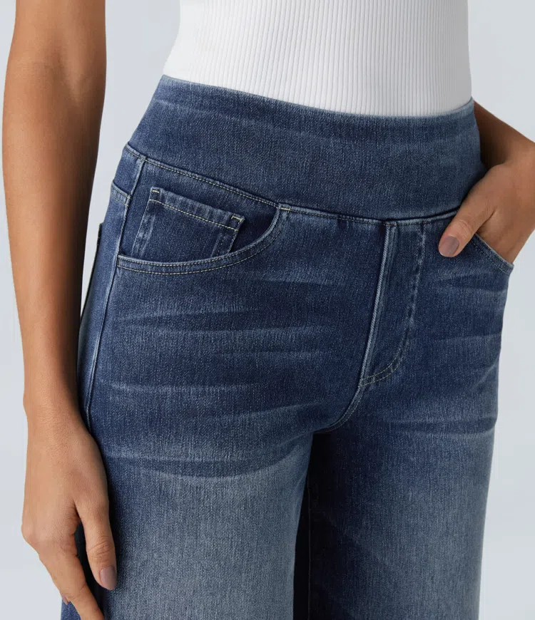 Van Meren Mode | Comfortabele jeans met hoge taille