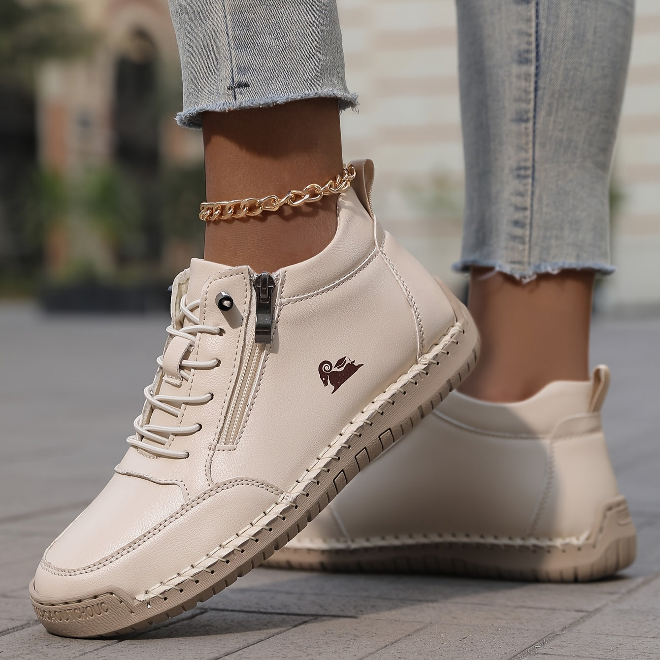 Helena | Zip-Up Comfort Shoes
