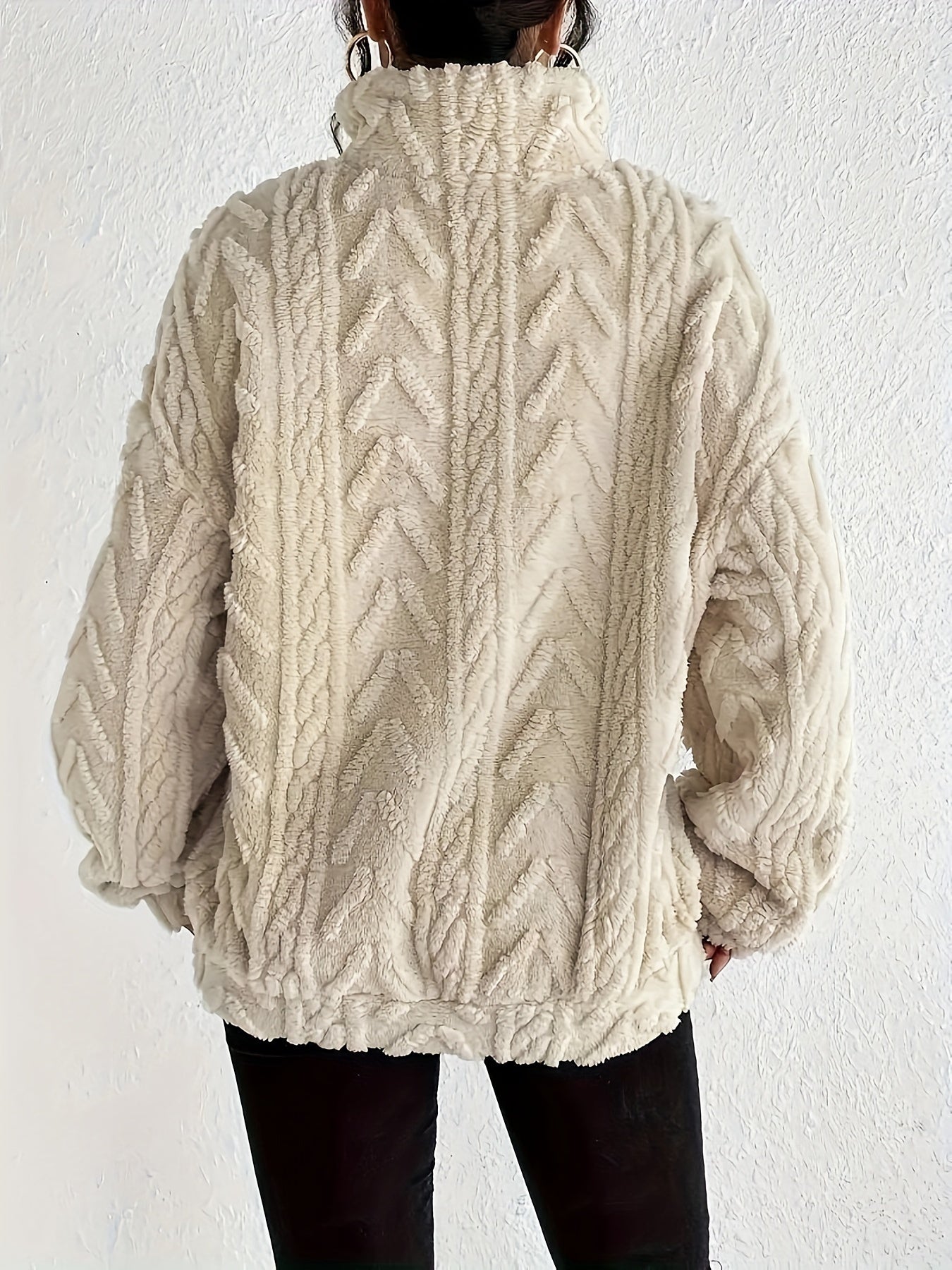 Van Meren Mode | Elegante Fleece Trui