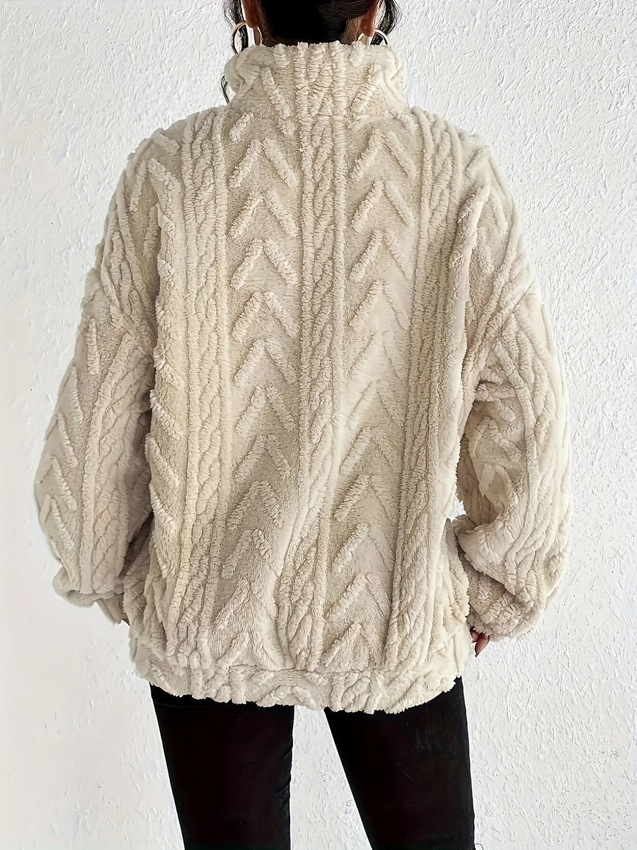 Van Meren Mode | Elegante Fleece Trui