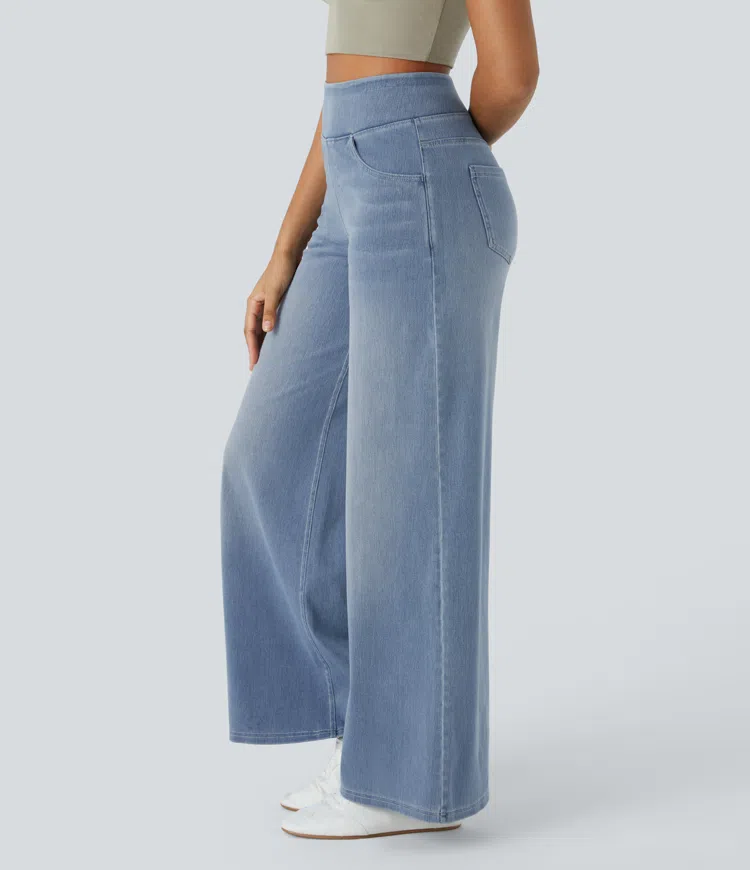 Van Meren Mode | Comfortabele jeans met hoge taille