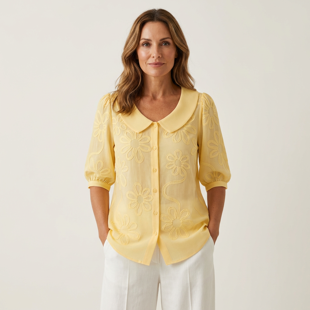 Van Meren Mode | Elegante zachte dames blouse
