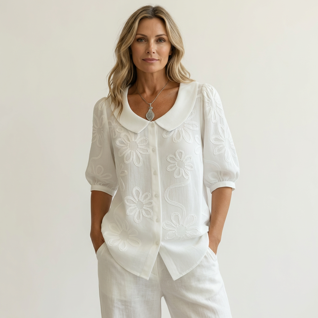 Van Meren Mode | Elegante zachte dames blouse
