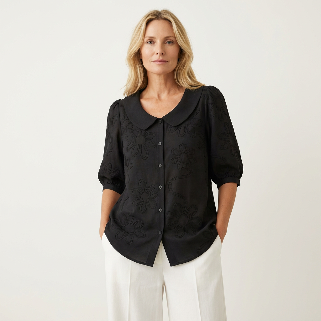 Van Meren Mode | Elegante zachte dames blouse