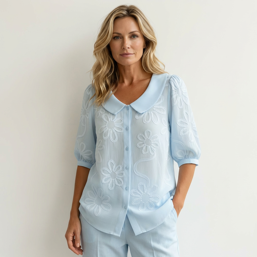 Van Meren Mode | Elegante zachte dames blouse