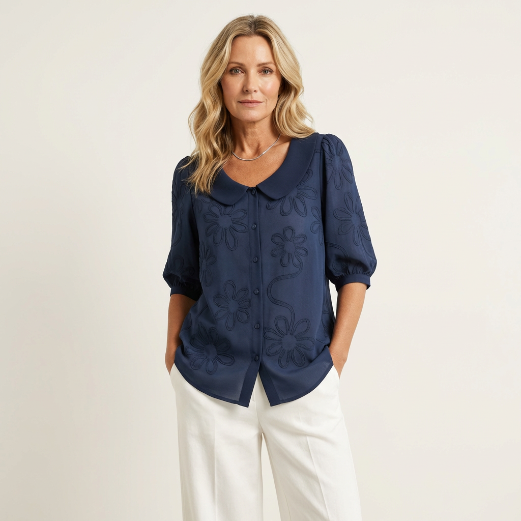 Van Meren Mode | Elegante zachte dames blouse