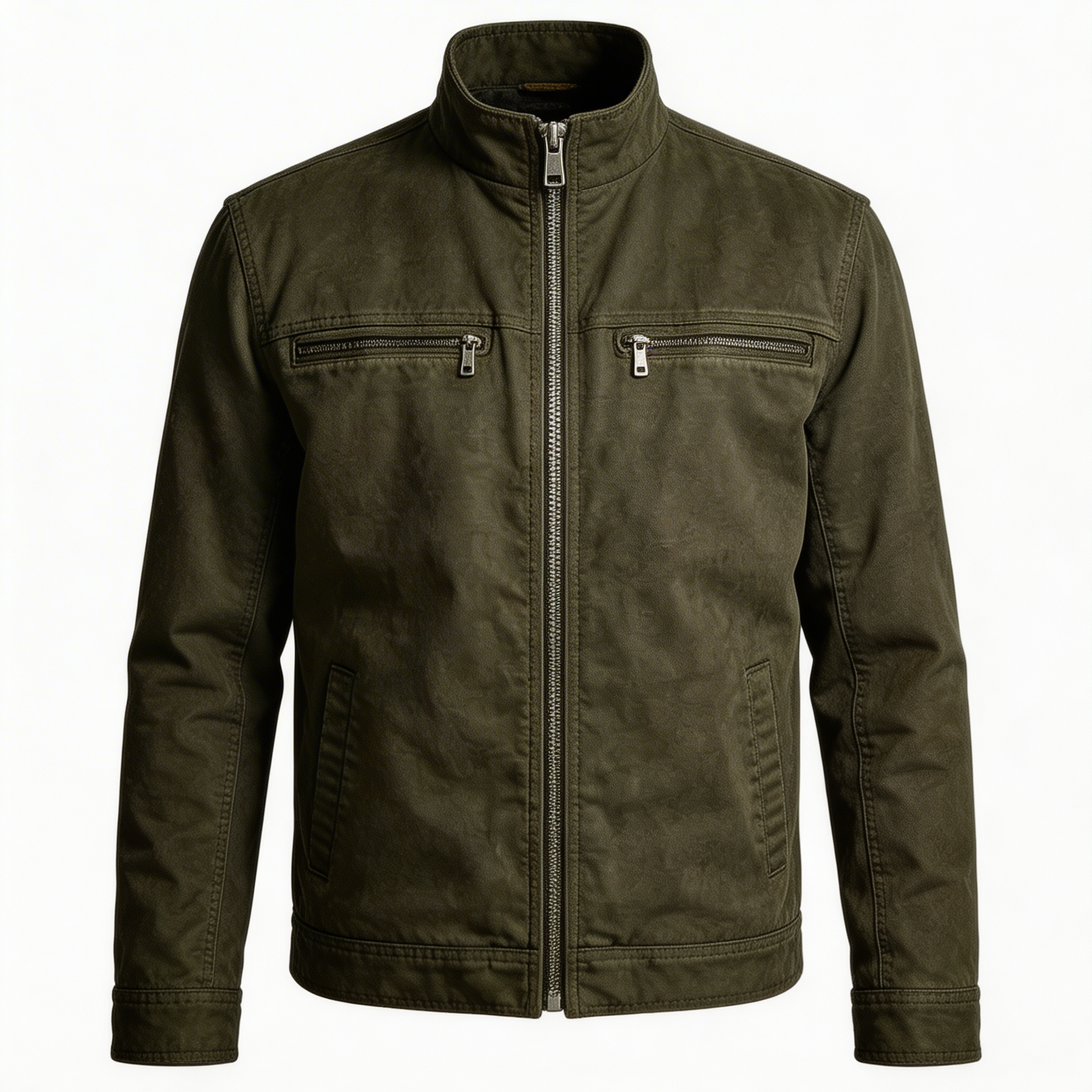 Van Meren Mode | Vintage Olijfgroene Field Jacket