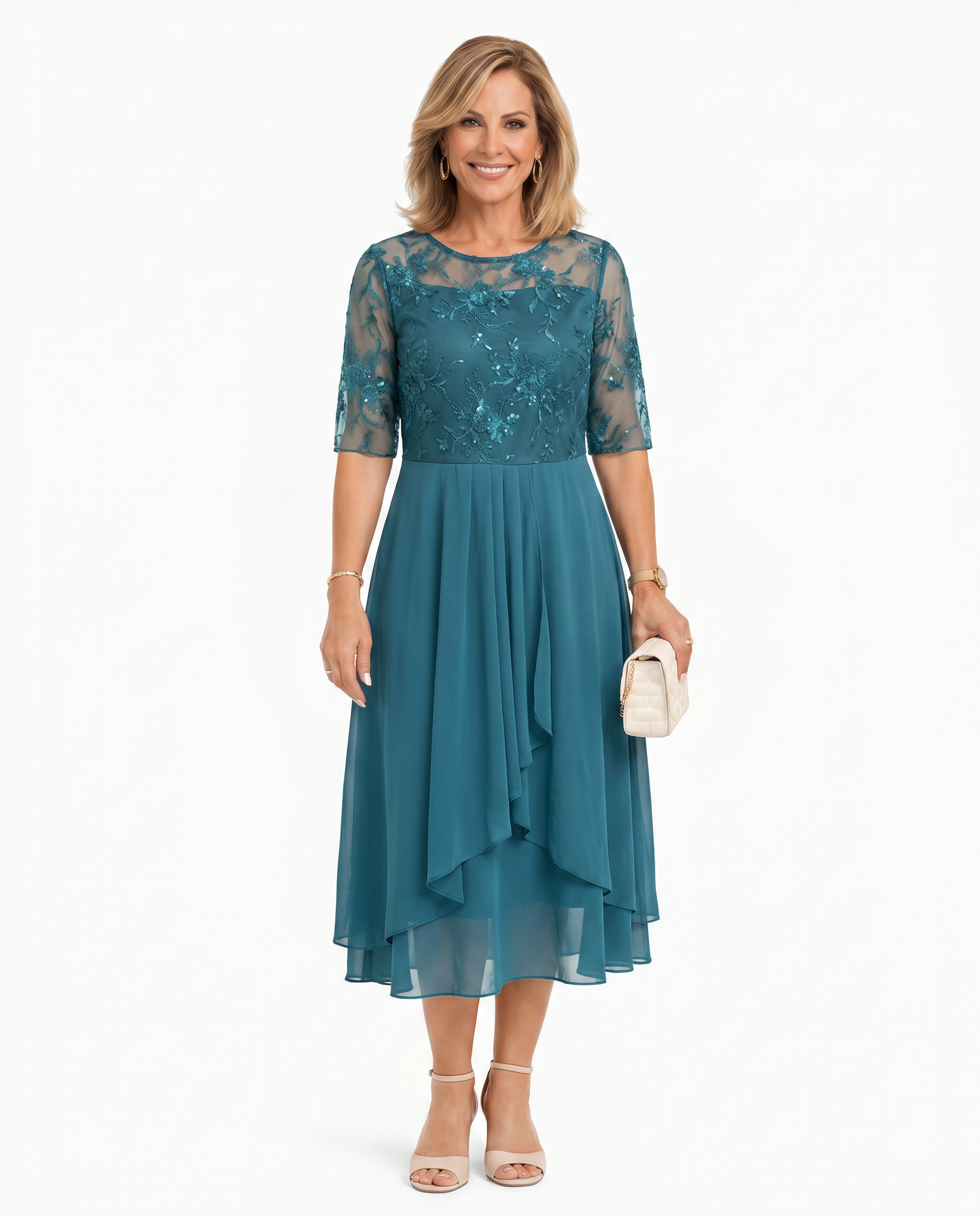 Rhonda - Elegant Lace Dress