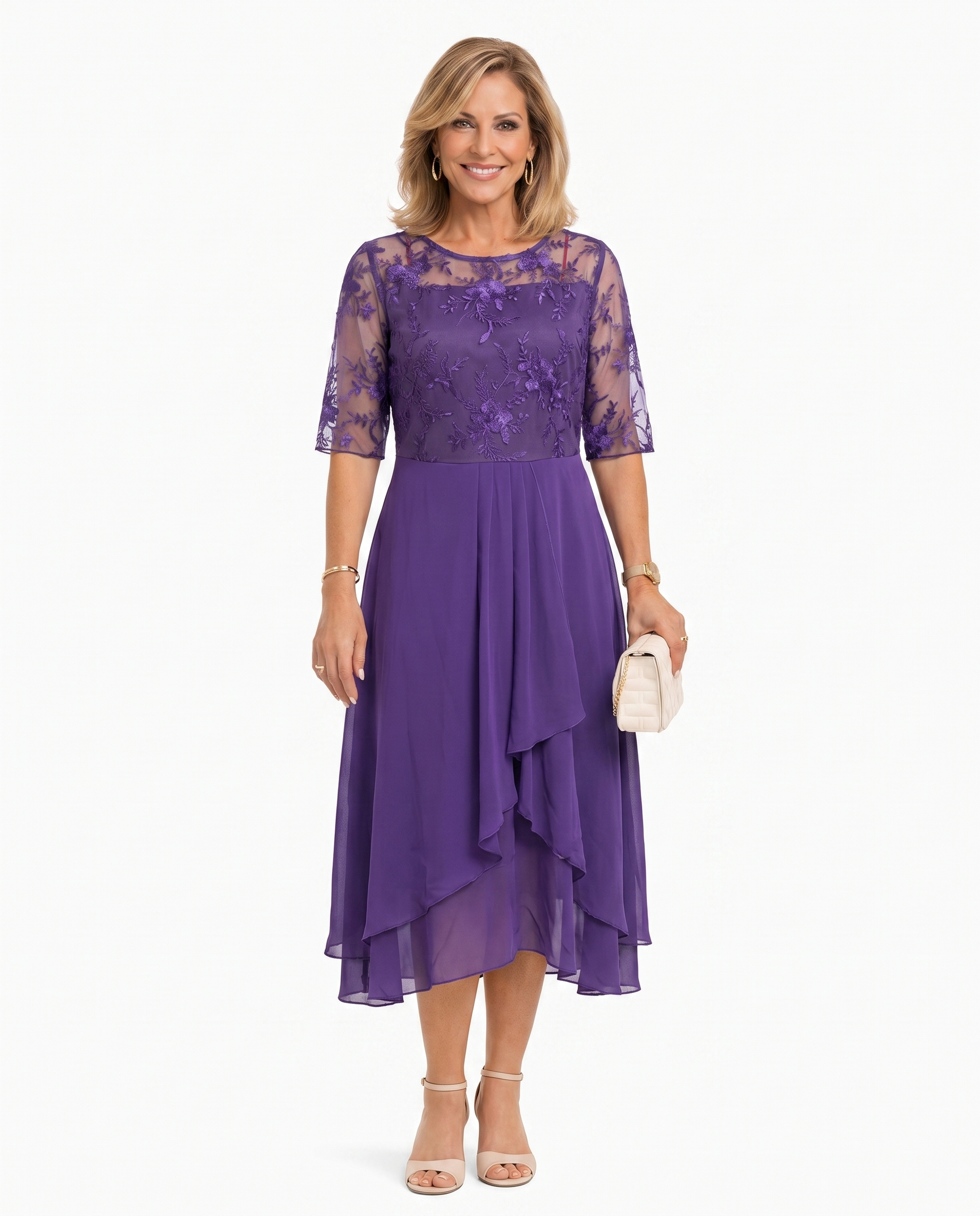 Rhonda - Elegant Lace Dress