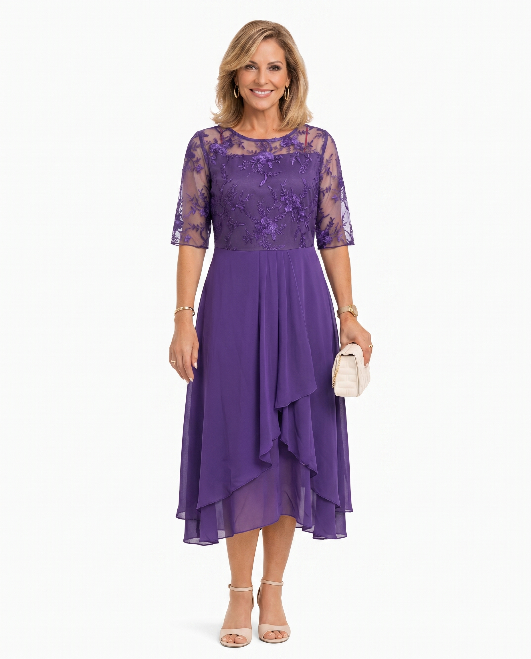 Rhonda - Elegant Lace Dress