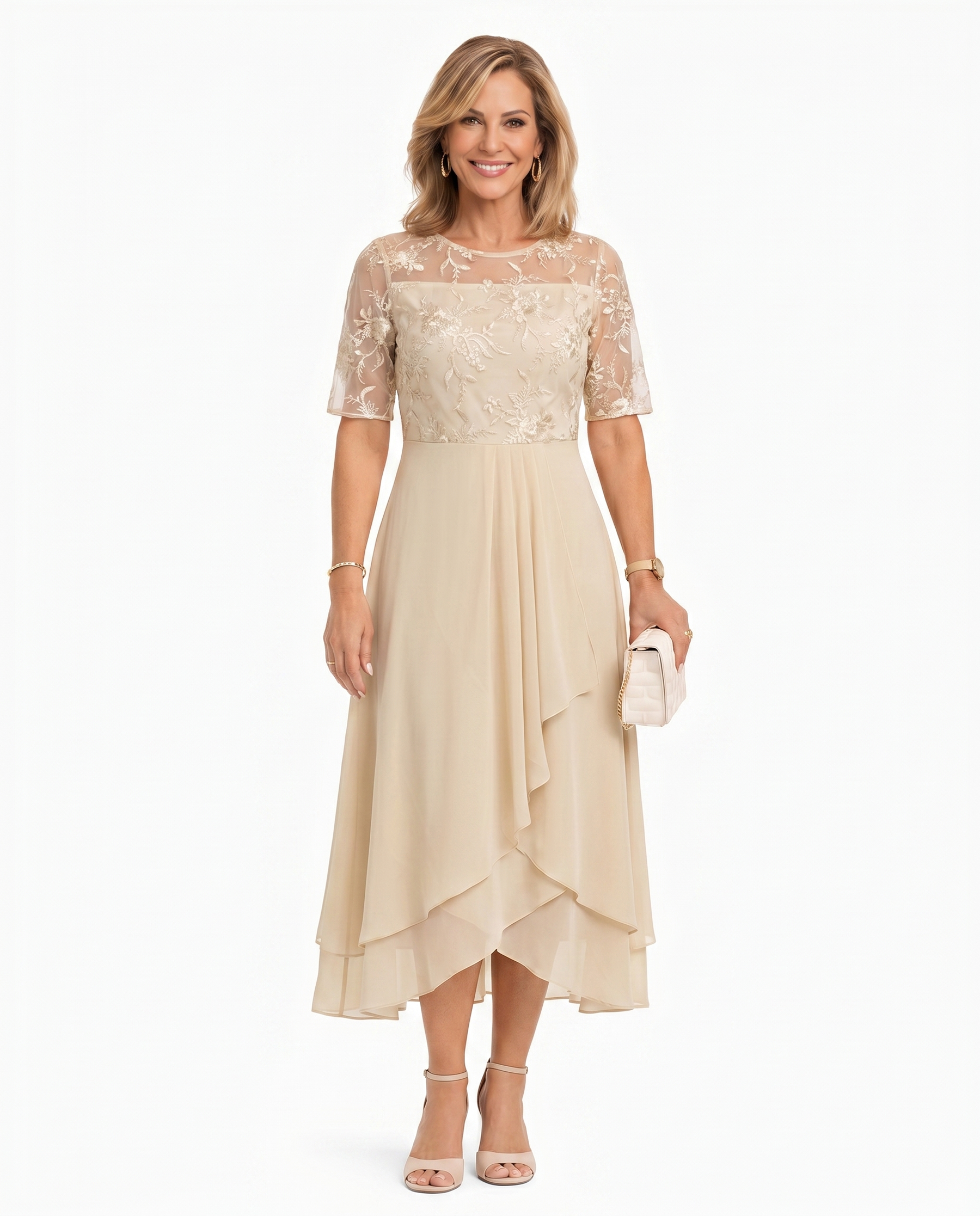 Rhonda - Elegant Lace Dress