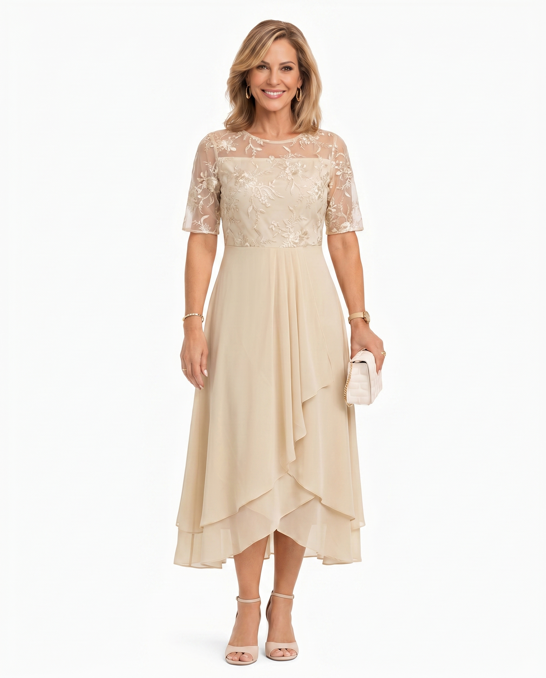 Rhonda - Elegant Lace Dress