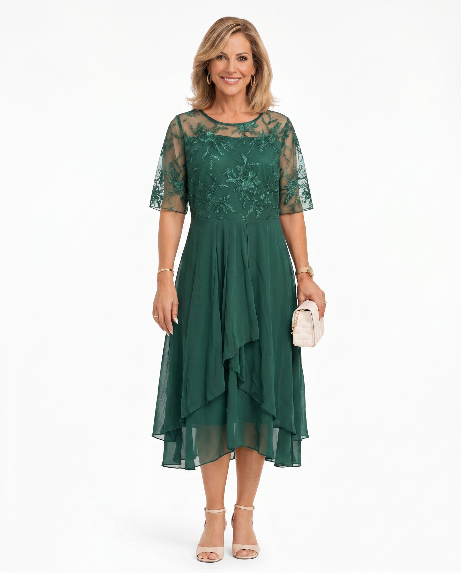 Rhonda - Elegant Lace Dress