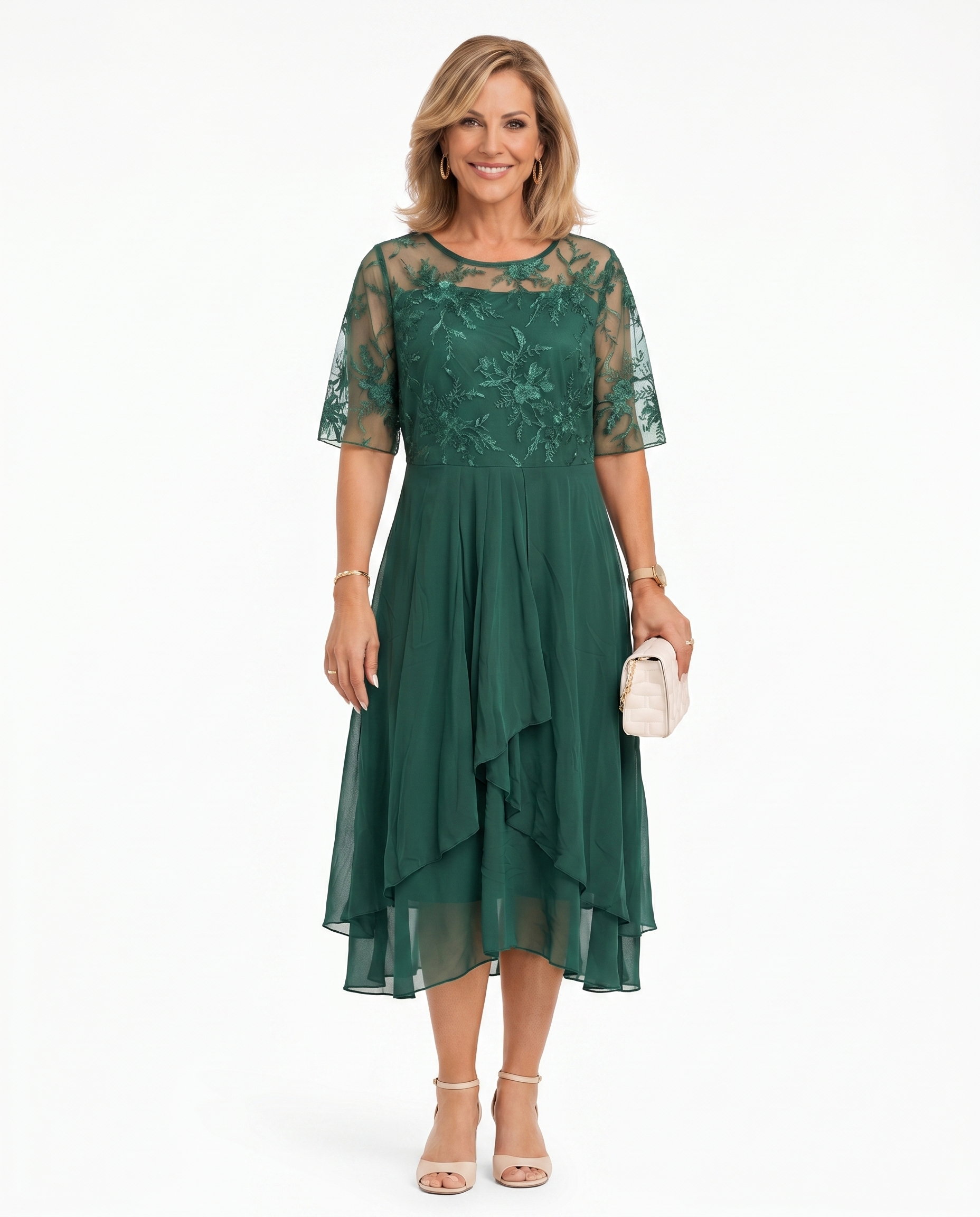 Rhonda - Elegant Lace Dress
