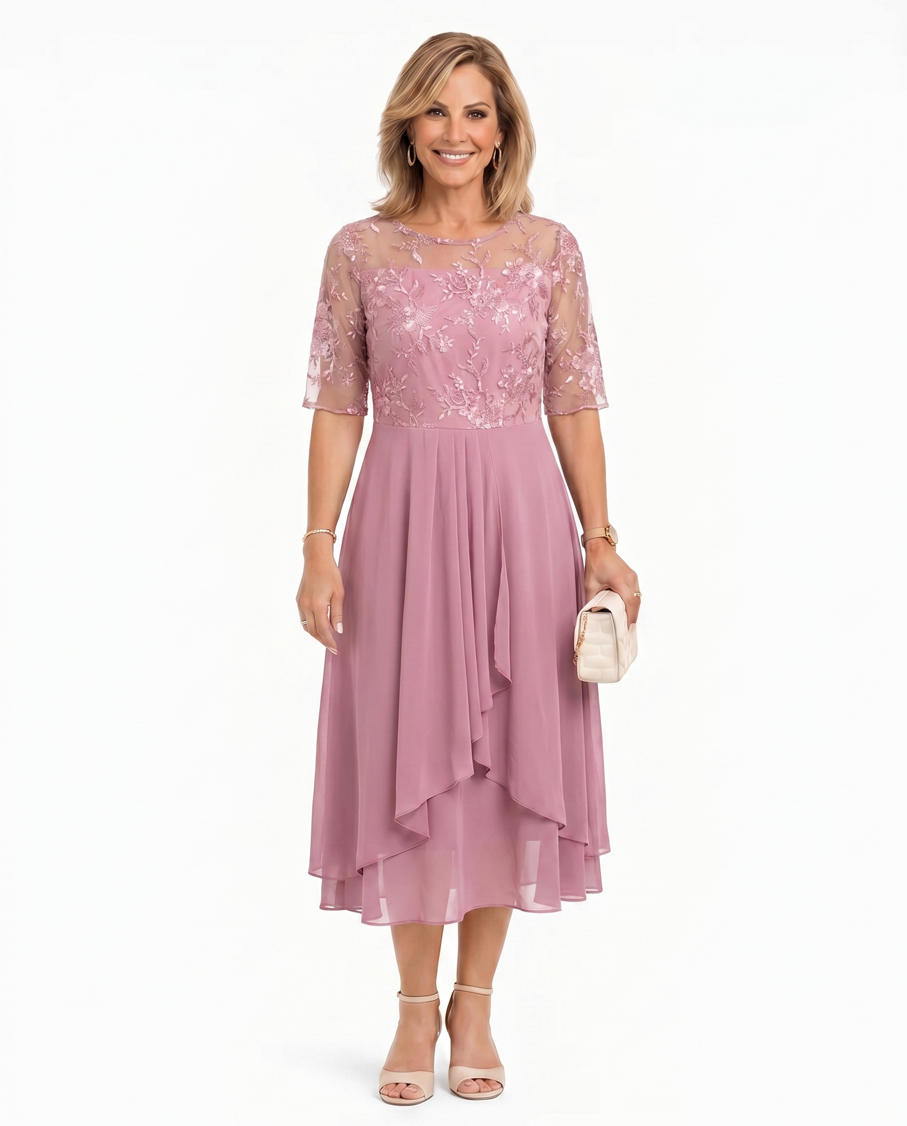 Rhonda - Elegant Lace Dress
