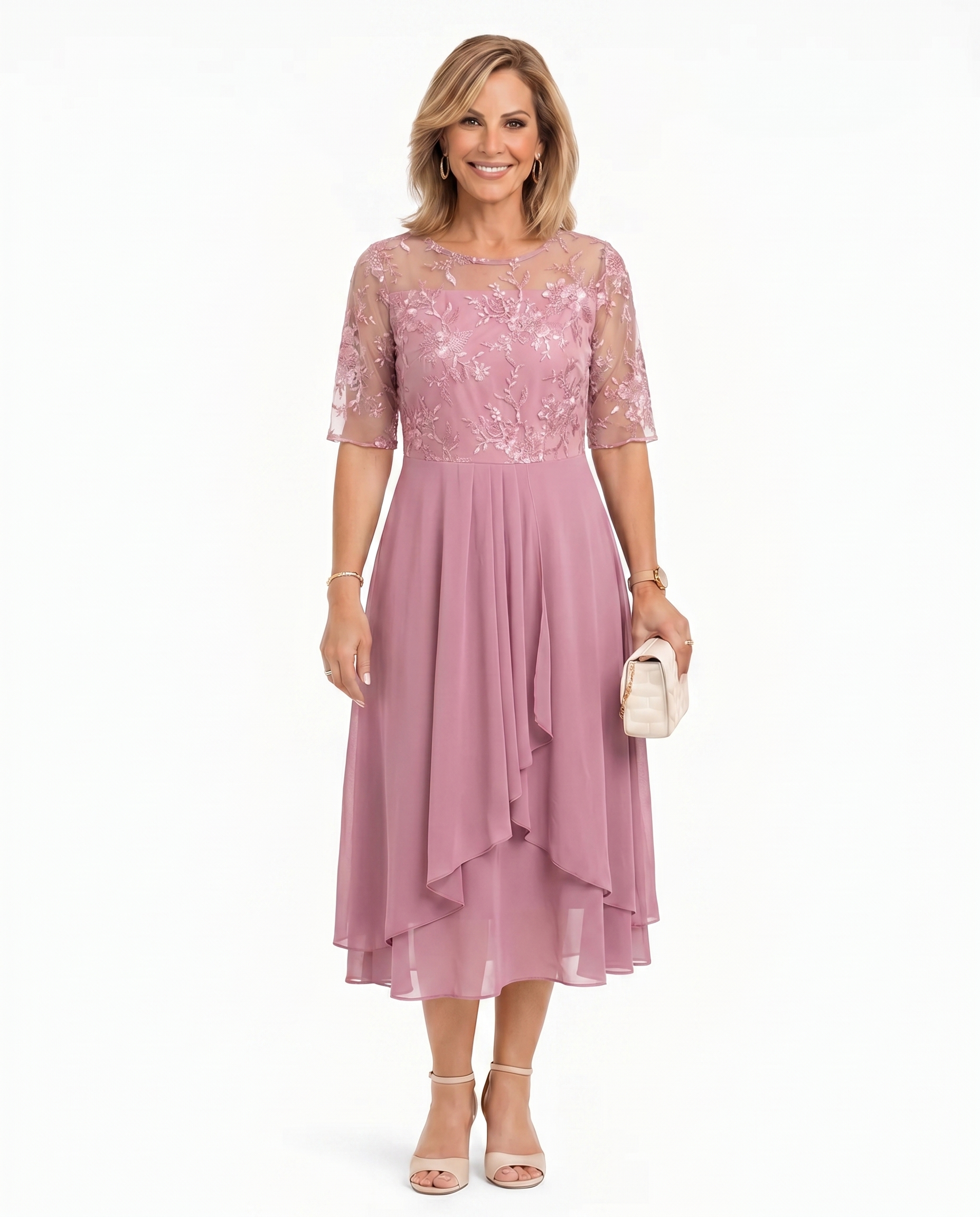 Rhonda - Elegant Lace Dress