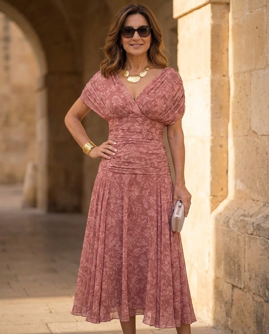 Amelia | Elegante Vloeiende Jurk