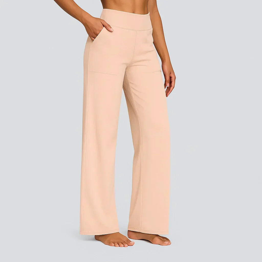Van Meren Mode | Elegante broek in zachte jersey