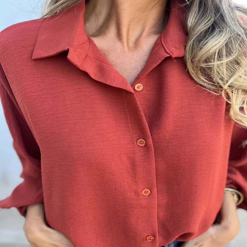 Van Meren Mode | KLASSIEKE LANGERMIGE BLOUSE