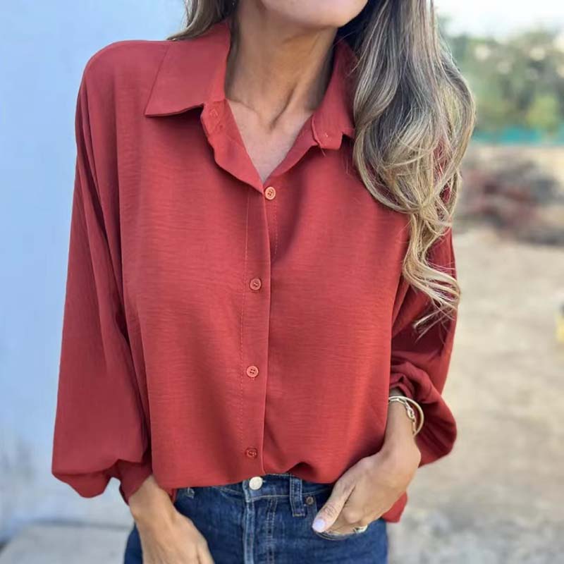 Van Meren Mode | KLASSIEKE LANGERMIGE BLOUSE